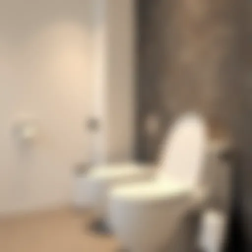 Elegant family toilet seat design showcasing modern aesthetics