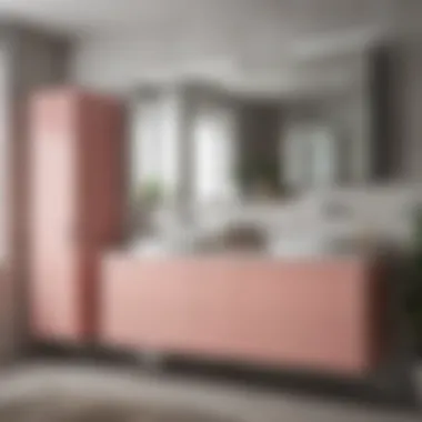Variety of Plastic Bathroom Cabinets A variety of plastic bathroom cabinets in different styles and colors.