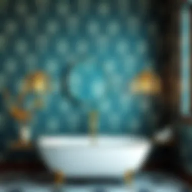 Tips for maintaining the aesthetic of bathroom wallpaper