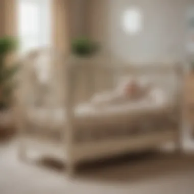 Mindful Selection of Crib Bumpers by Parents Parents selecting crib bumpers thoughtfully