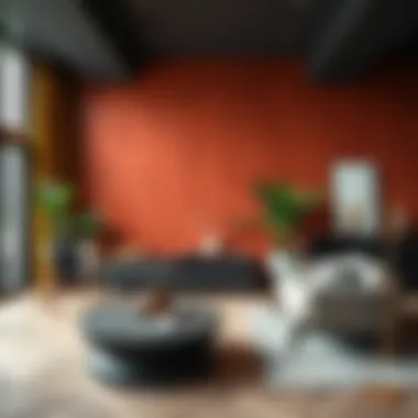 Innovative use of color and texture in home design