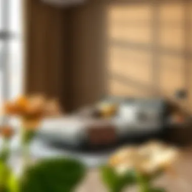 Creative storage solutions in legless bed setup