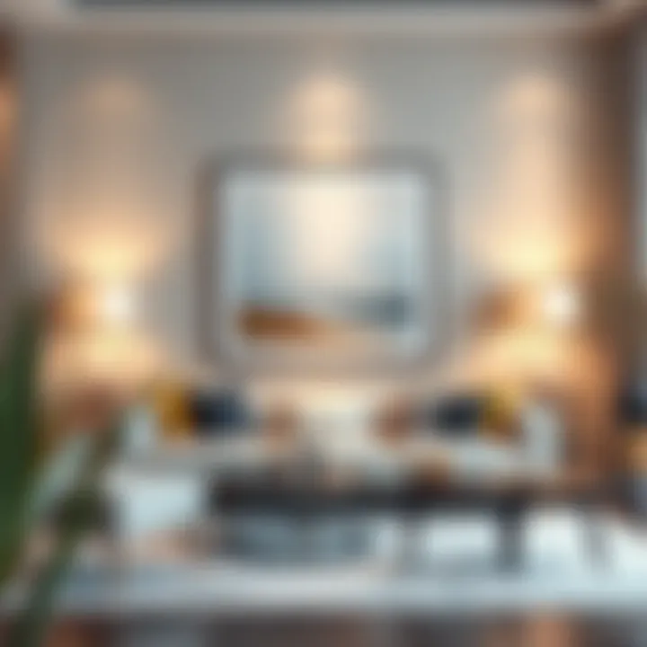 Sophisticated Display of Art in Home Decor Elegant 50 70 frame showcasing artwork in a modern living room