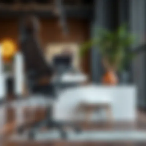 Ergonomic office chair designed for optimal back support