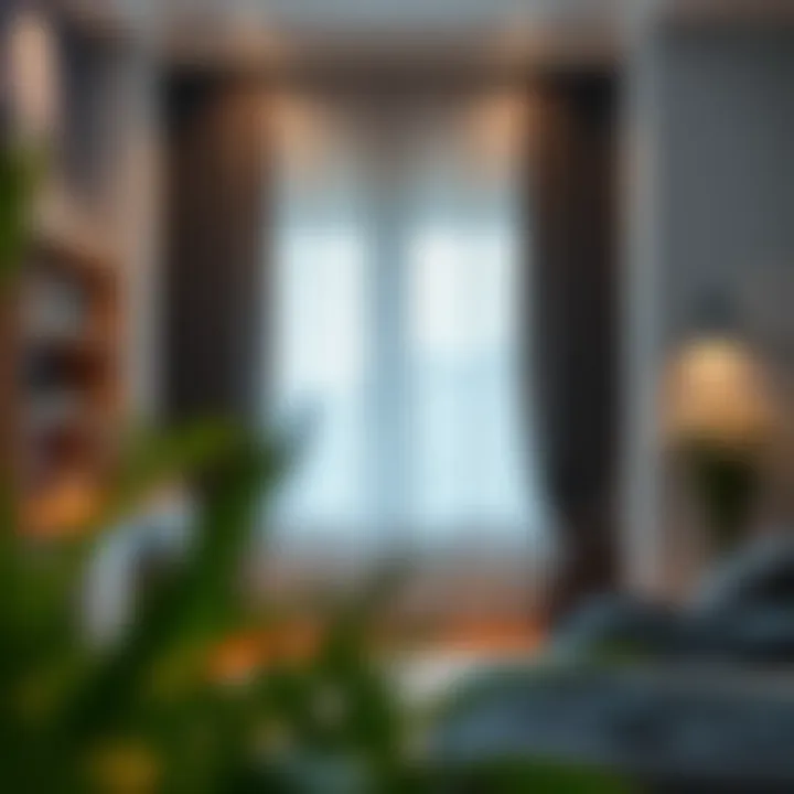 Stylish curtains for a teenage boy's room