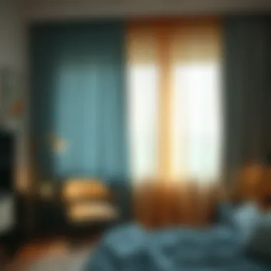 Trendy patterns in curtains for adolescent rooms