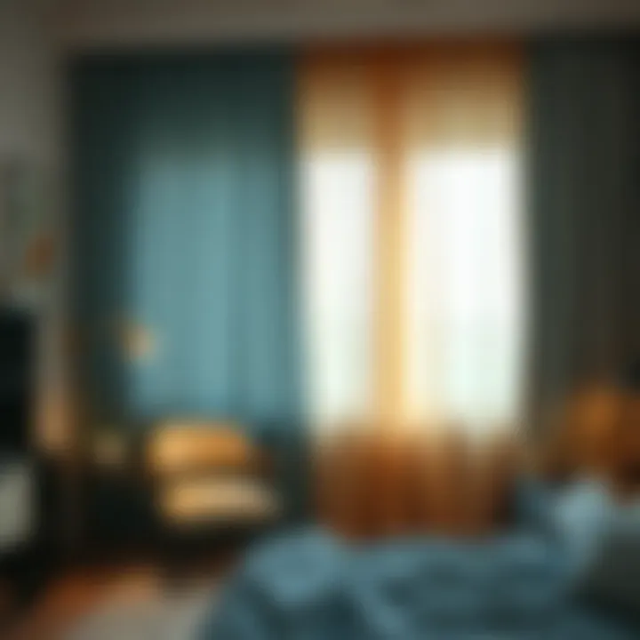 Trendy patterns in curtains for adolescent rooms