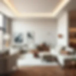 Modern furniture showcasing square shapes