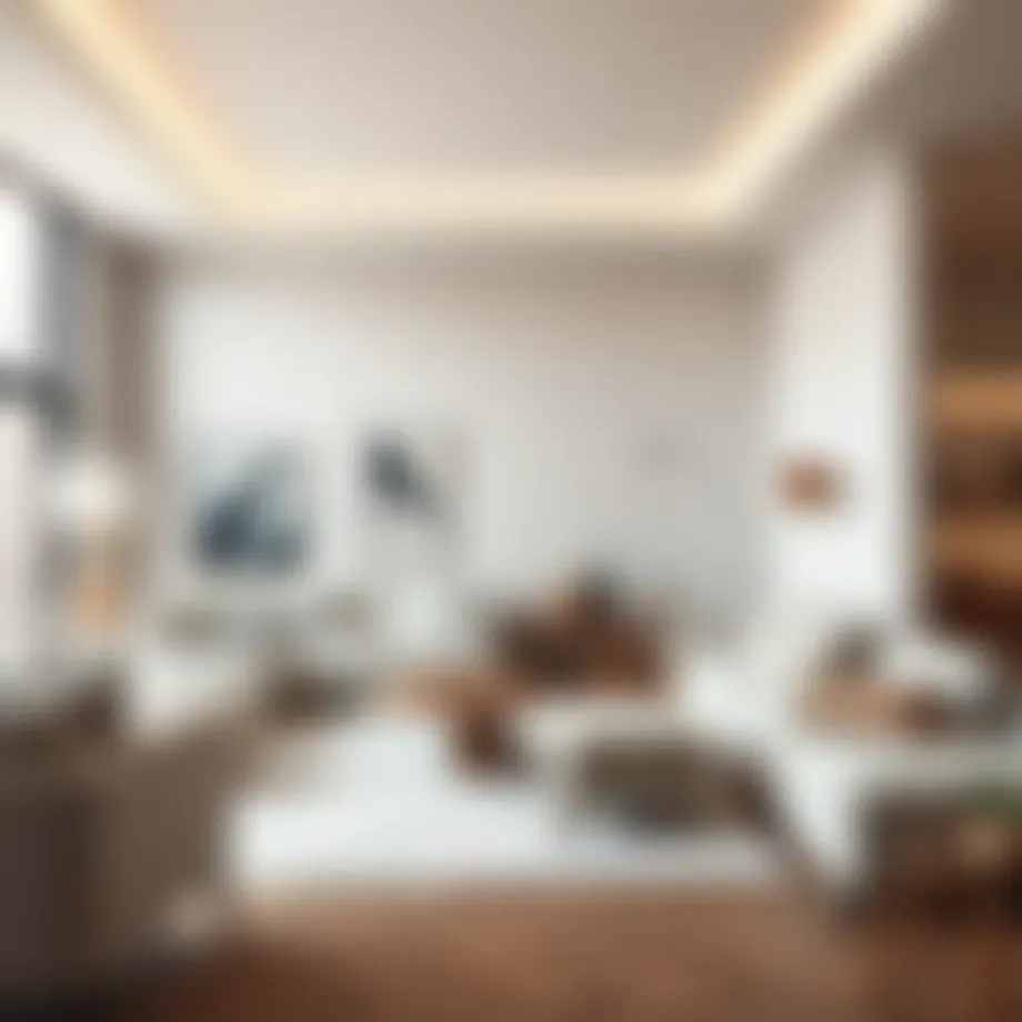 Modern furniture showcasing square shapes