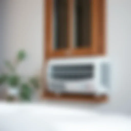 Indoor climate control with a window air conditioner kit