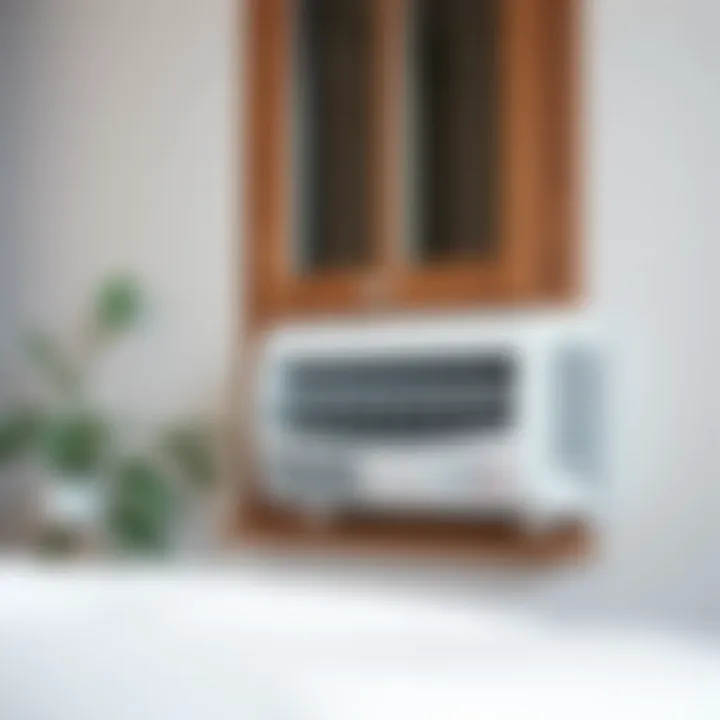 Indoor climate control with a window air conditioner kit