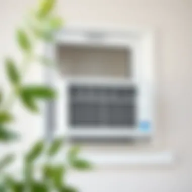 Installation of a window air conditioner kit