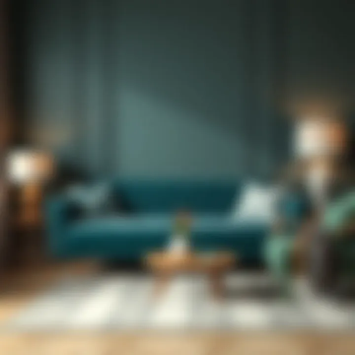 Color coordination and patterns for home decor
