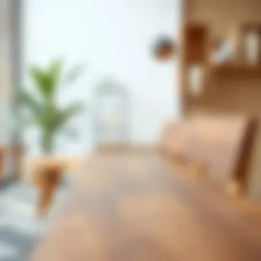 Diverse wood types used in modern bench designs