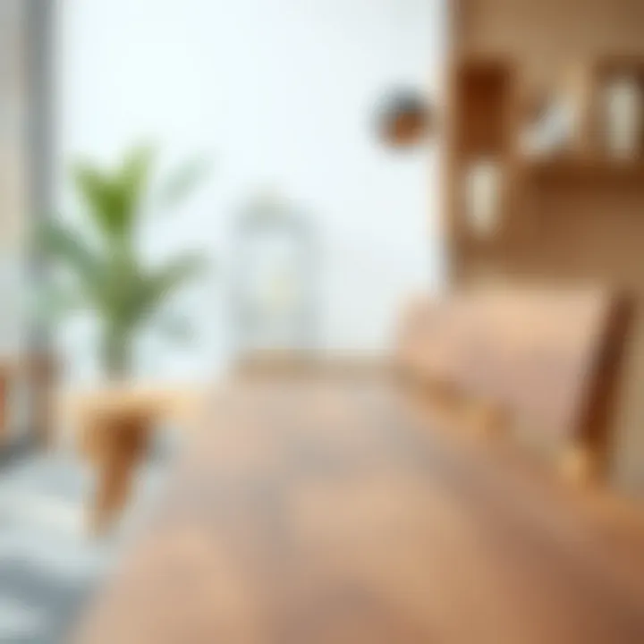 Diverse wood types used in modern bench designs