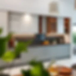 Elegant kitchen cabinet design showcasing modern aesthetics