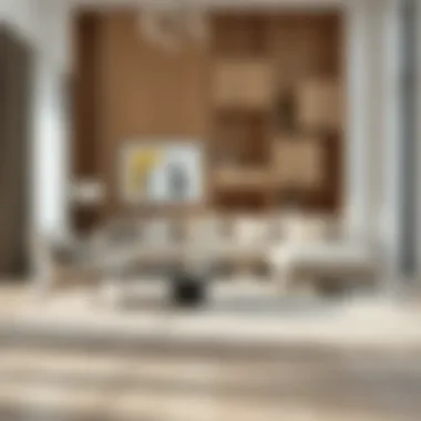 Minimalist rug that complements contemporary interiors