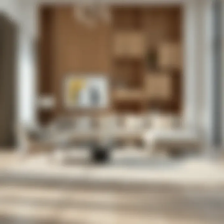 Minimalist rug that complements contemporary interiors