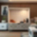 Elegant storage container with a stylish design