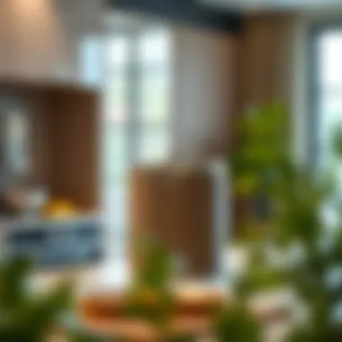 Rendeli storage container in a modern kitchen setting