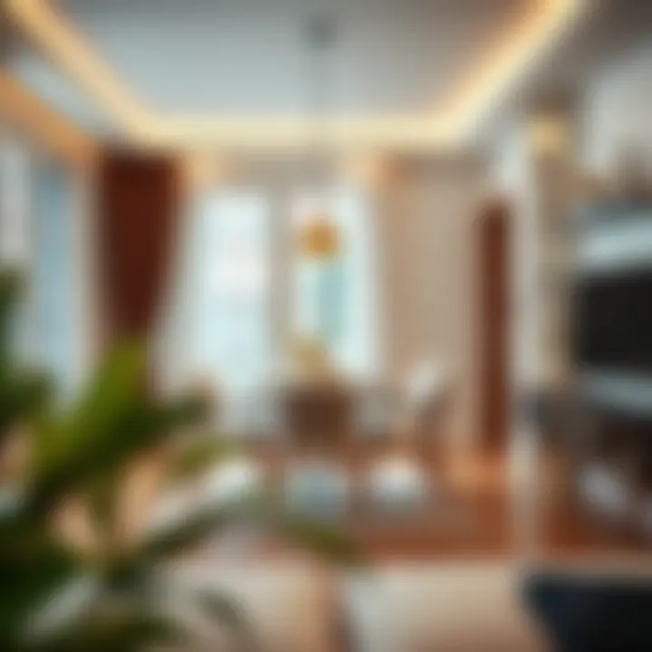 Chic Dining Area in Small Apartment Chic dining area in a small apartment with a unique ambiance