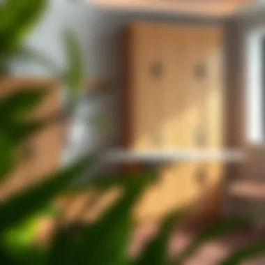 Variety of style options available for ironing board cabinets