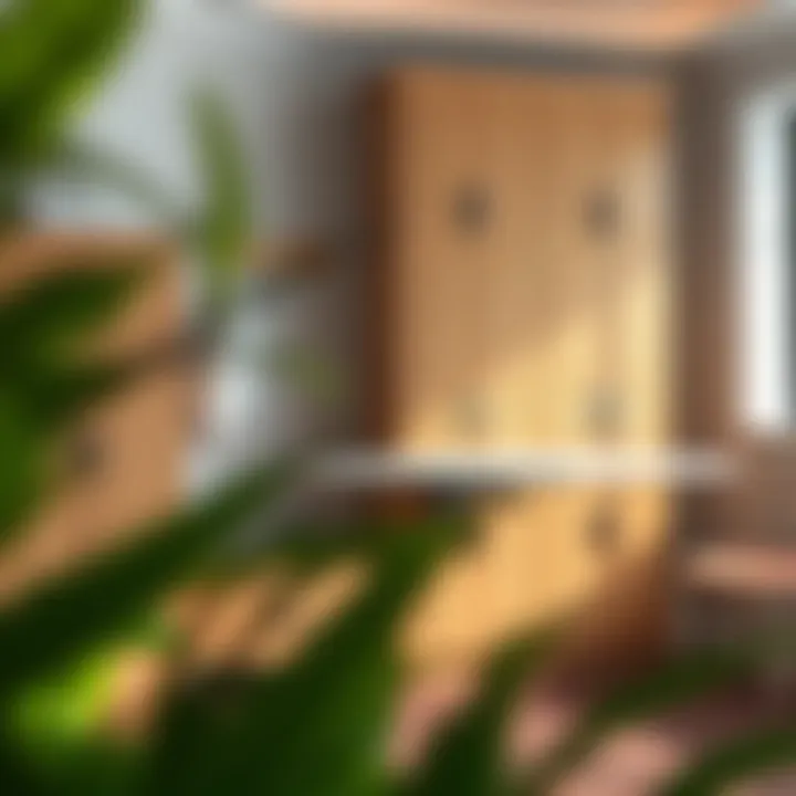 Variety of style options available for ironing board cabinets