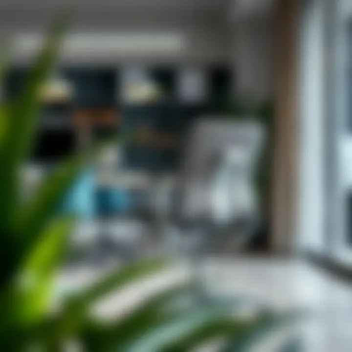 Stylish orthopedic office chair in a contemporary workspace