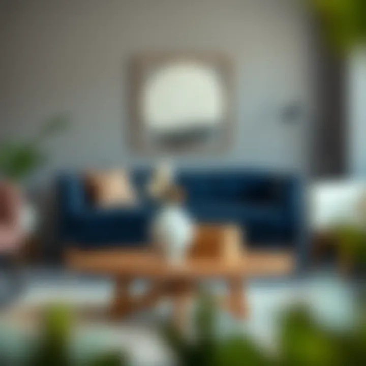 Trendy decor ideas around legless base