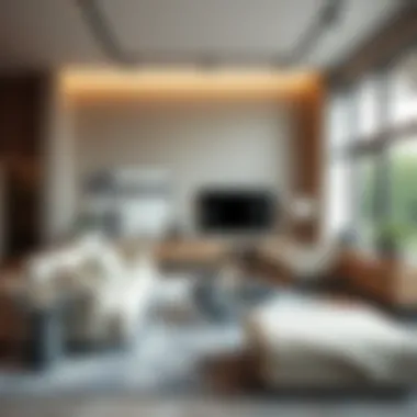Trendy living room aesthetics reflecting current market trends
