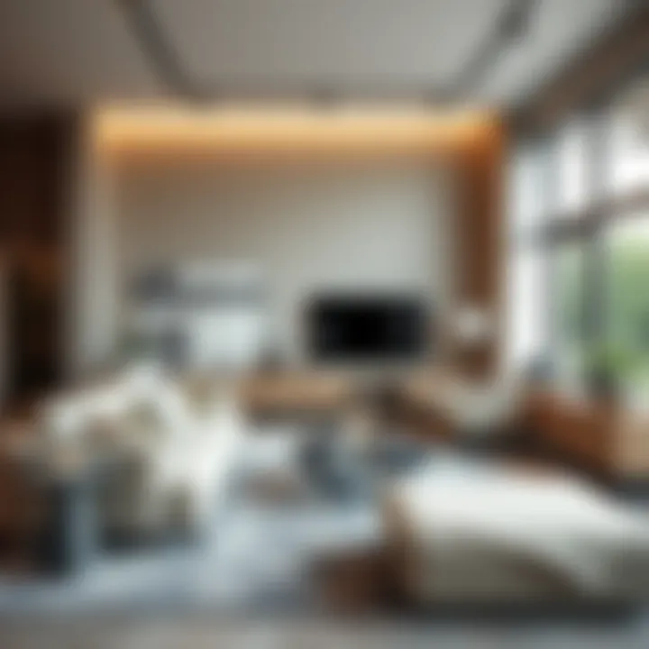 Trendy living room aesthetics reflecting current market trends
