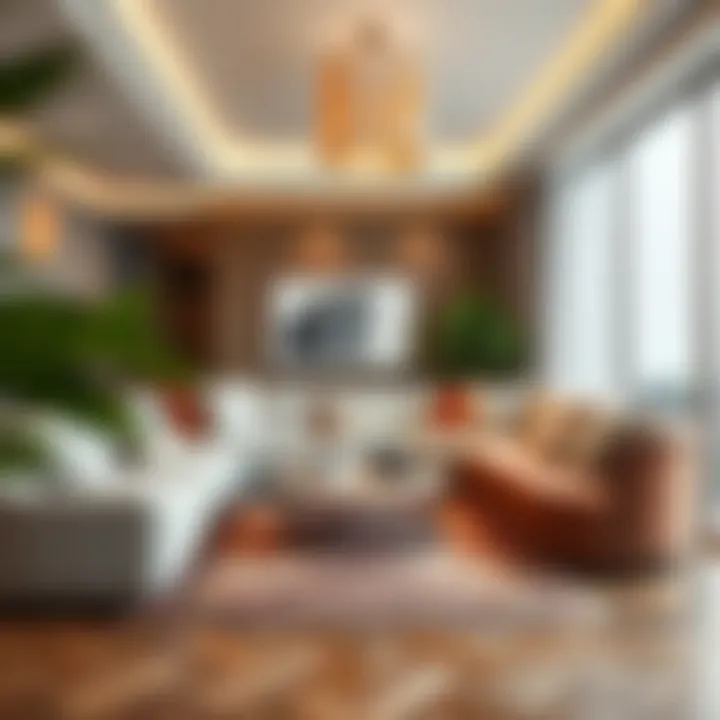 Cozy living space featuring a long corner sofa