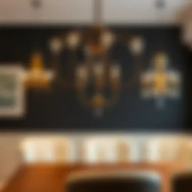 Variety of chandelier designs for dining spaces