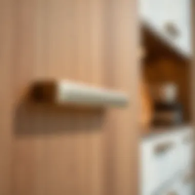 Installation techniques for long cabinet handles