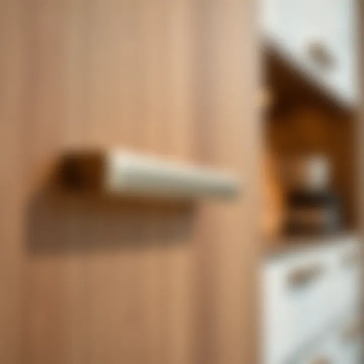 Installation techniques for long cabinet handles