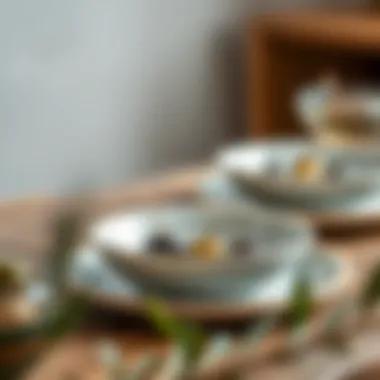 Modern olive dish made from sustainable materials